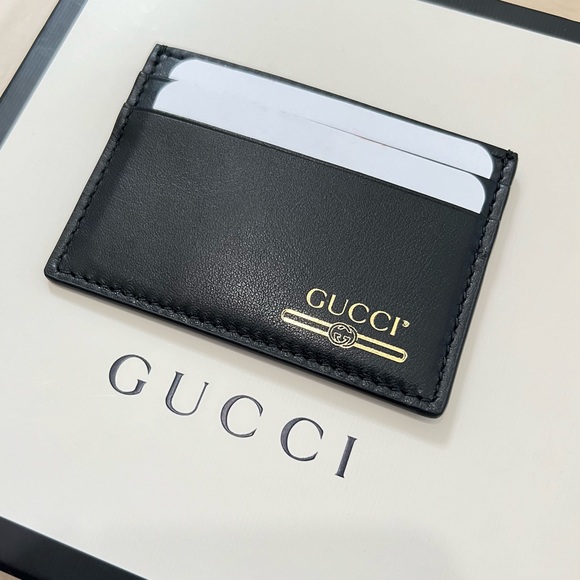 Gucci Other - Gucci Interlocking GG Card Case, Authentic Gucci Cardholder